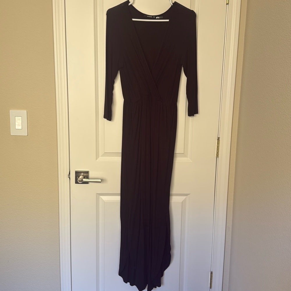 Annabelle long black dress